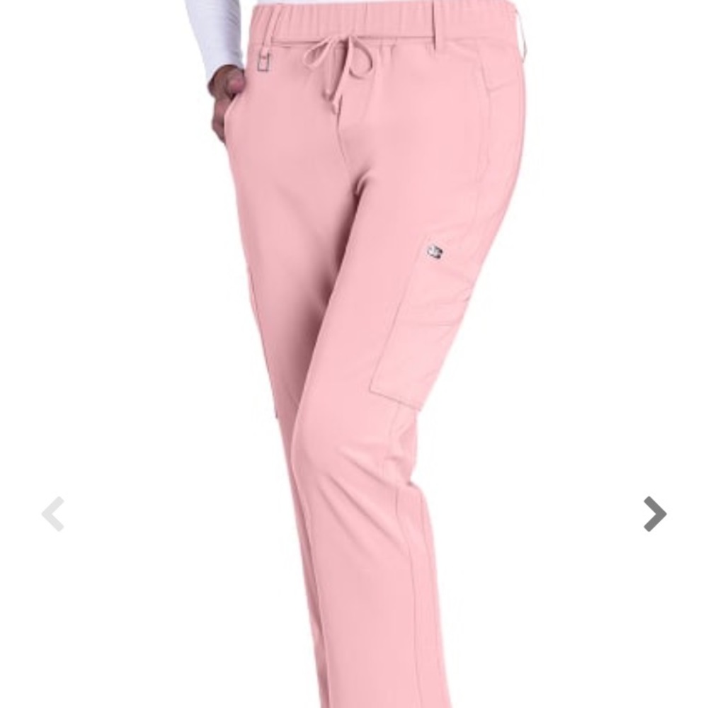 Rose blush Grey’s Anatomy scrub bottoms